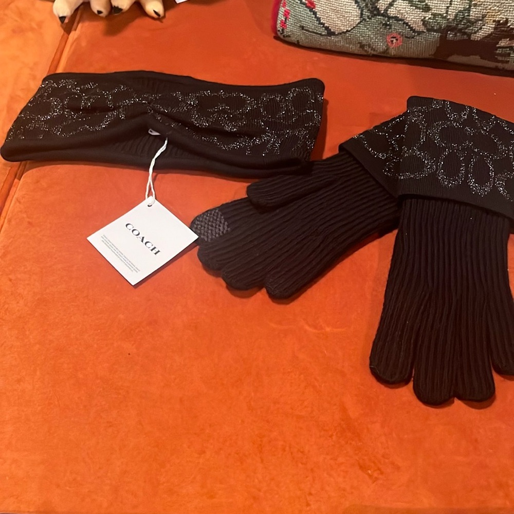 Headband and gloves